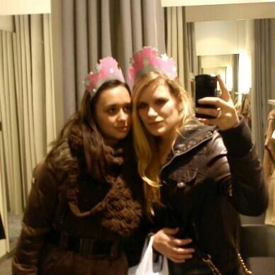 Links: Vermiste Leida van Dijken. Rechts: Sanne Schoenmaker
